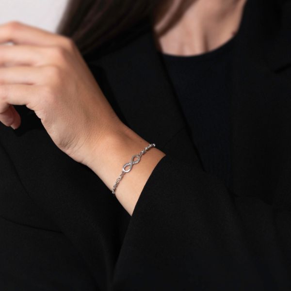 Para a minha filha – Pulseira com cristais de zircónio cúbico LILLIA_CRYSTALBRACELET