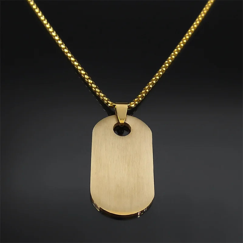 Colar Dourado - Pai Nosso