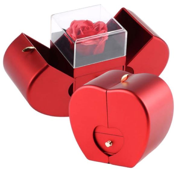 Caixa de jóias com rosa – APPLE ROSE BOX
