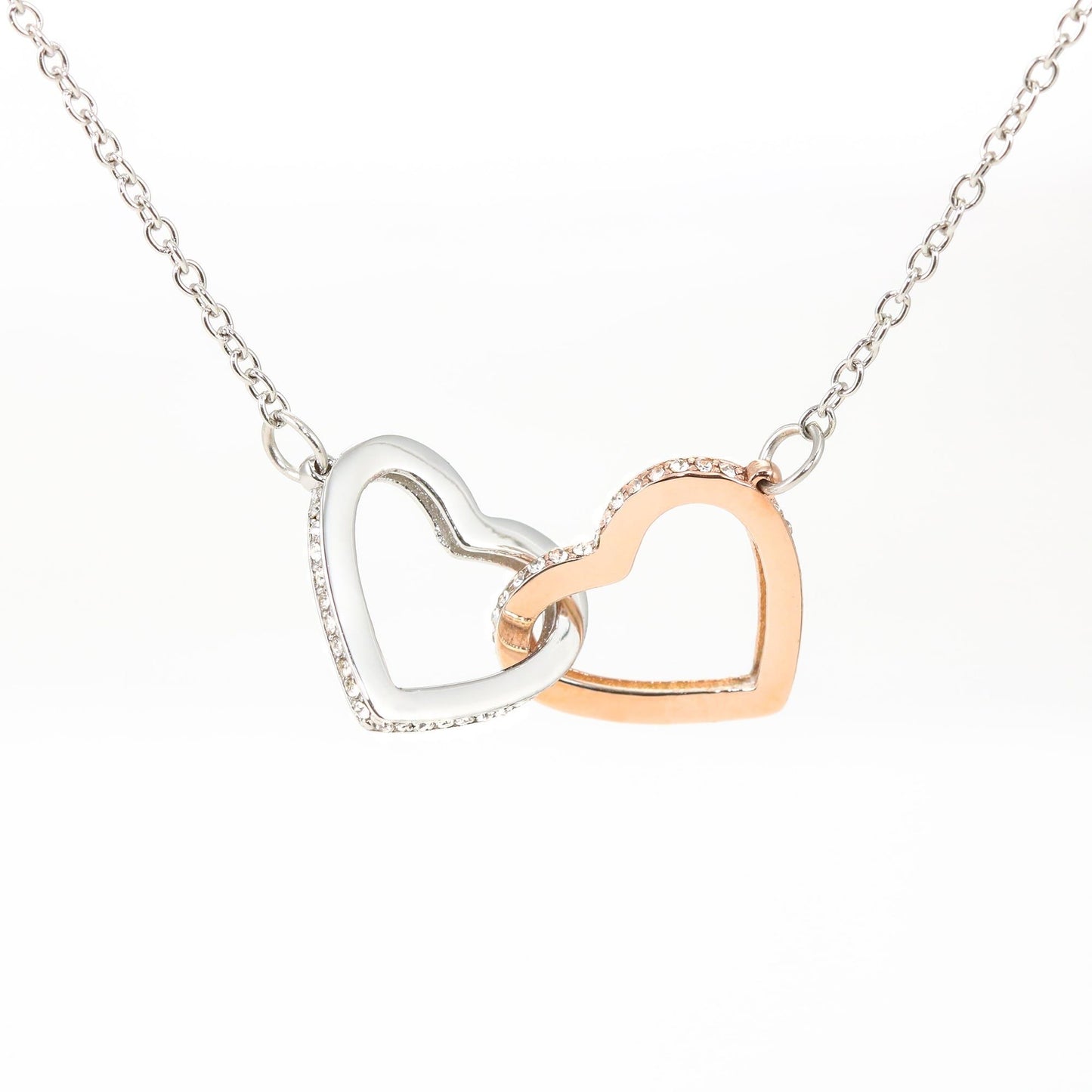 Para a Minha Namorada – Colar com pingente de corações JULIET_HEARTS_APPLEROSE