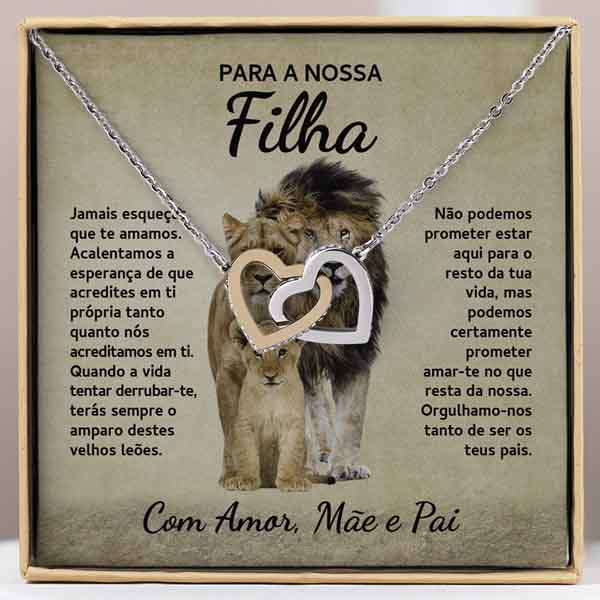 Para a Nossa Filha – Colar de Corações Interligados NAMI_HEARTS