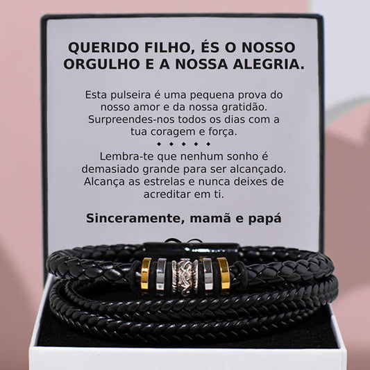 Querido filho – ENZO_LEATHERBRACELET