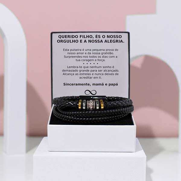 Querido filho – ENZO_LEATHERBRACELET